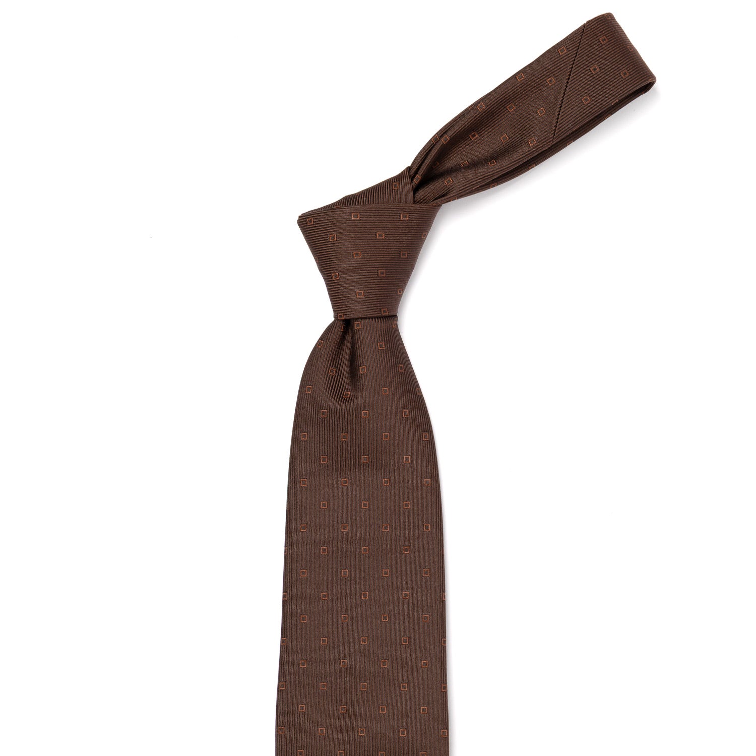 CA Archivio Storico: Tie "Quadretto Minuscoli"made of pure Silk - hand-rolled